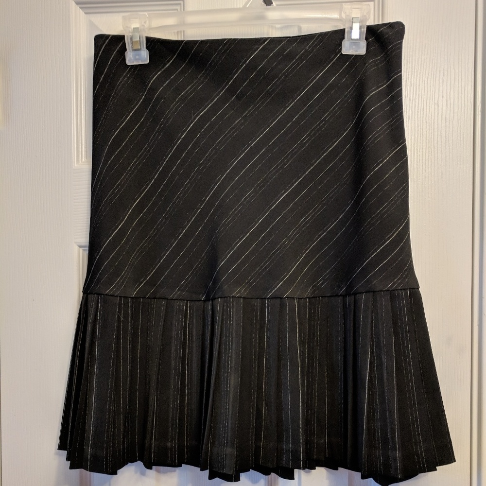 Vintage "Rag" Pleated Striped Skirt Size 10